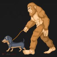 Bigfoot Walk Dachshund Tank Top thumb 6