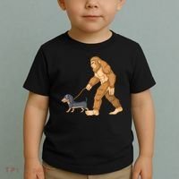 Bigfoot Walk Dachshund Toddler T-Shirt thumb 2
