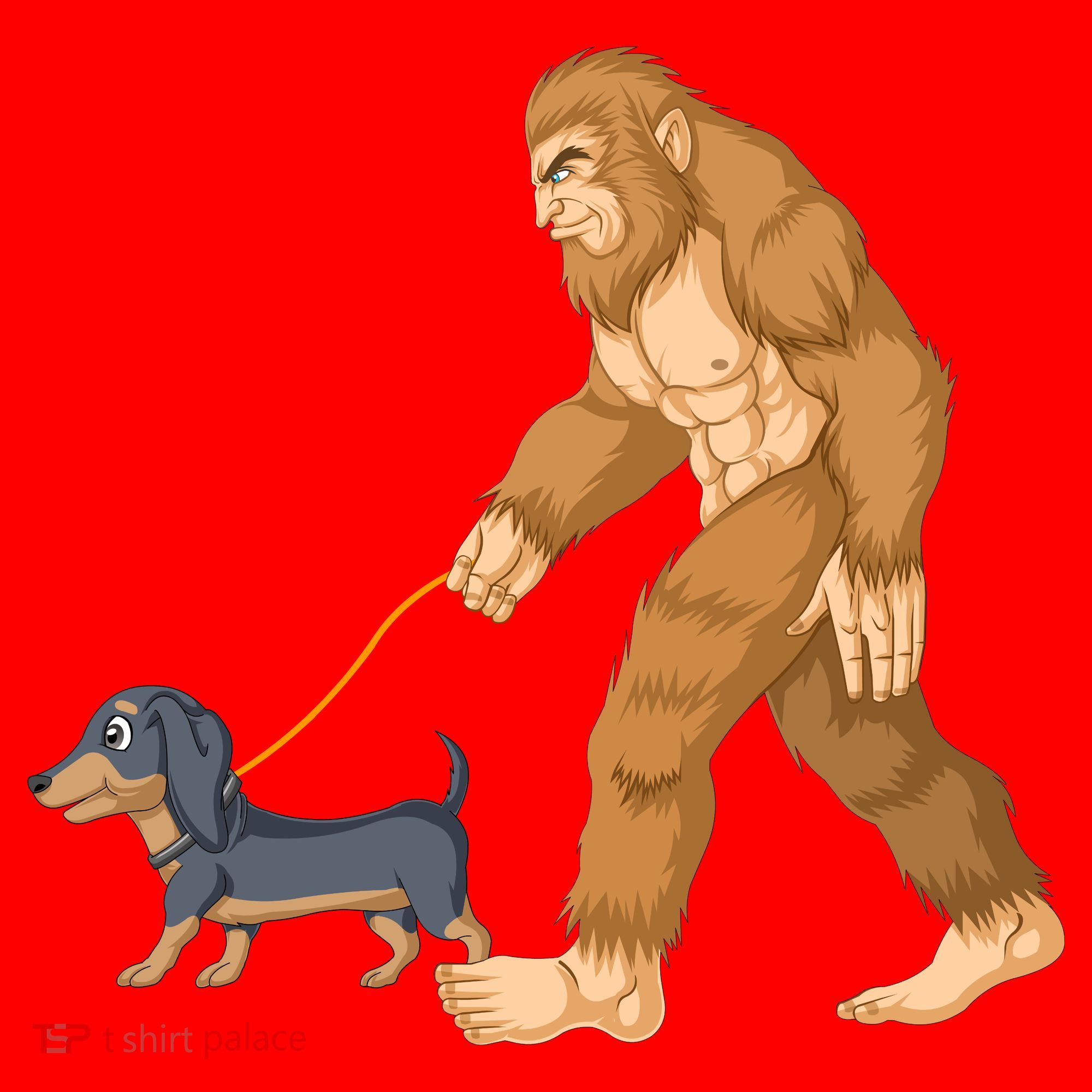 Bigfoot Walk Dachshund Santa Hat