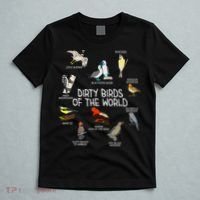 Bird Watching Dirty Birds Of The World Funny Birding T-Shirt thumb 5