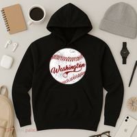 Baseball Washington Dc Team Love Baseball National Pastime Gift Hoodie thumb 3