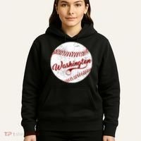 Baseball Washington Dc Team Love Baseball National Pastime Gift Hoodie thumb 5