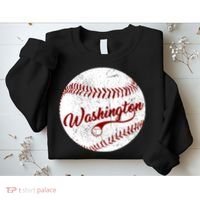 Baseball Washington Dc Team Love Baseball National Pastime Gift Sweatshirt thumb 2