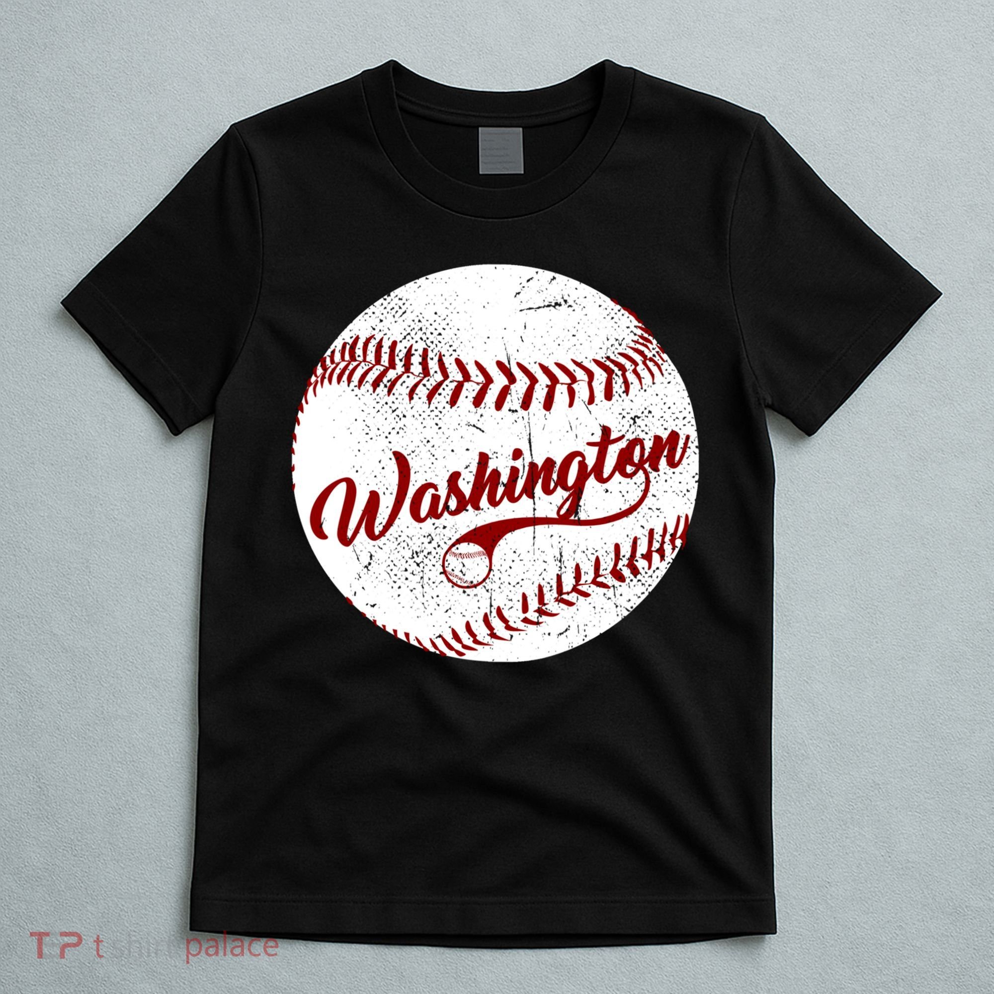 Baseball Washington Dc Team Love Baseball National Pastime Gift T-Shirt