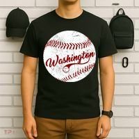 Baseball Washington Dc Team Love Baseball National Pastime Gift T-Shirt thumb 6