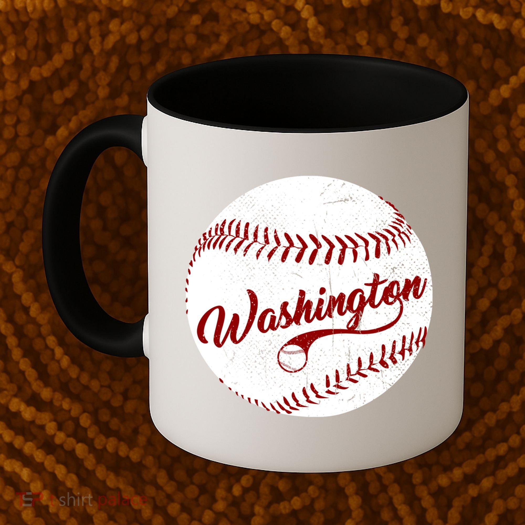 Baseball Washington Dc Team Love Baseball National Pastime Gift Coffee Mug
