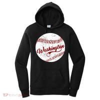 Baseball Washington Dc Team Love Baseball National Pastime Gift Women's Hoodie thumb 0