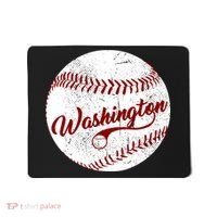 Baseball Washington Dc Team Love Baseball National Pastime Gift Mousepad thumb 0