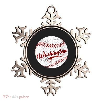 Baseball Washington Dc Team Love Baseball National Pastime Gift Ornament