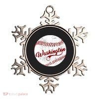 Baseball Washington Dc Team Love Baseball National Pastime Gift Ornament thumb 0