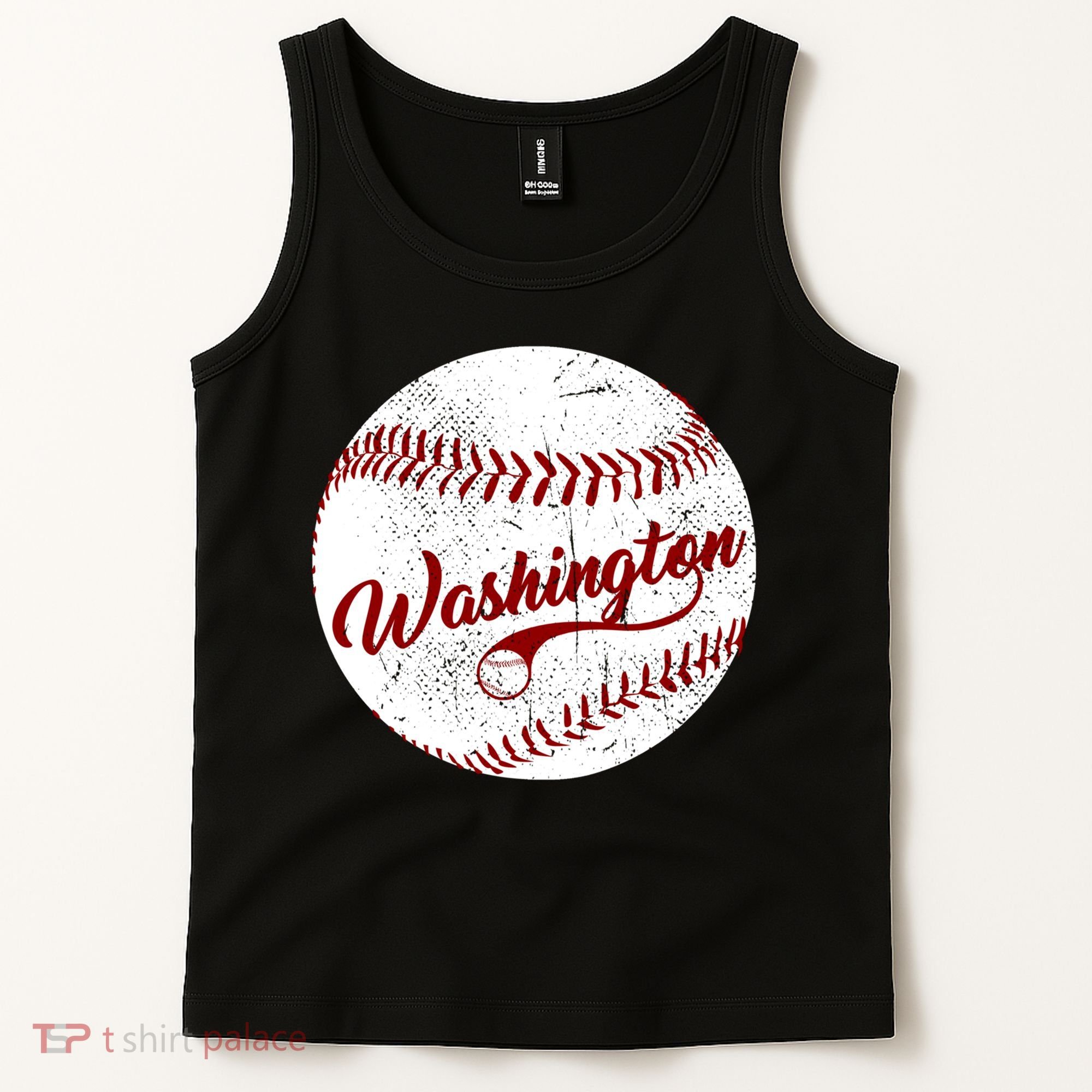 Baseball Washington Dc Team Love Baseball National Pastime Gift Tank Top