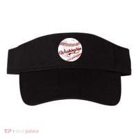 Baseball Washington Dc Team Love Baseball National Pastime Gift Visor thumb 0
