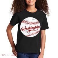 Baseball Washington Dc Team Love Baseball National Pastime Gift Kids T-Shirt thumb 2