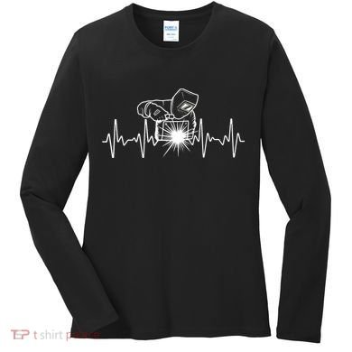 Best Welding Design Metal Welding Weld Welder Women's Long Sleeve Shirt