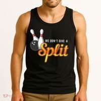 Bowling We Don't Give A Split Tank Top thumb 3