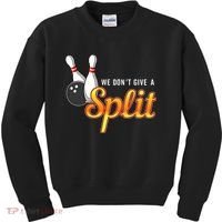 Bowling We Don't Give A Split Kids Sweatshirt thumb 0