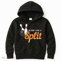 Bowling We Don't Give A Split Kids Hoodie thumb 0