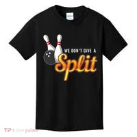 Bowling We Don't Give A Split Kids T-Shirt thumb 0