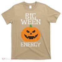Big Ween Energy Lazy Halloween Costume Scary Pumpkin T-Shirt thumb 0