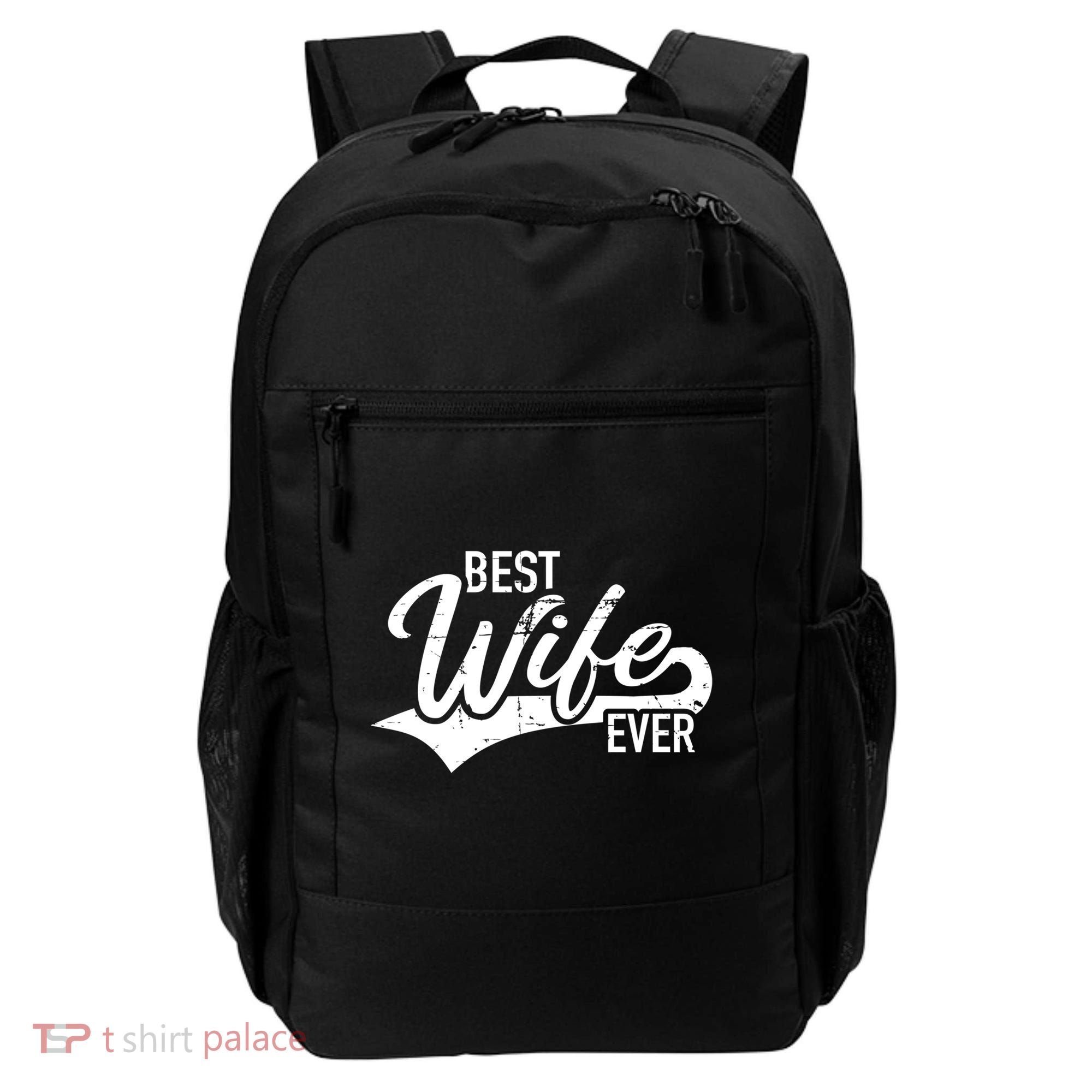 Best Wife Ever Gift Backpack