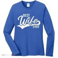 Best Wife Ever Gift Women's Long Sleeve Shirt thumb 0