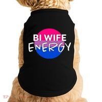 Bi Wife Energy Bisexual Pride Bisexual Flag Bi Pride Doggie Tank thumb 0