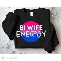 Bi Wife Energy Bisexual Pride Bisexual Flag Bi Pride Sweatshirt thumb 2