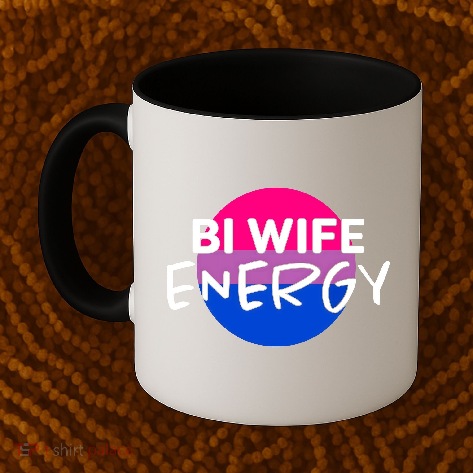 Bi Wife Energy Bisexual Pride Bisexual Flag Bi Pride Coffee Mug