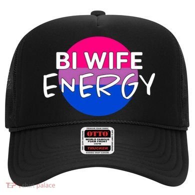 Bi Wife Energy Bisexual Pride Bisexual Flag Bi Pride Hat