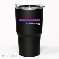 Bi Wife Energy Bisexual Pride Flag Bisexuality LGBTQ Tumbler thumb 0