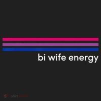 Bi Wife Energy Bisexual Pride Flag Bisexuality LGBTQ Hat thumb 2