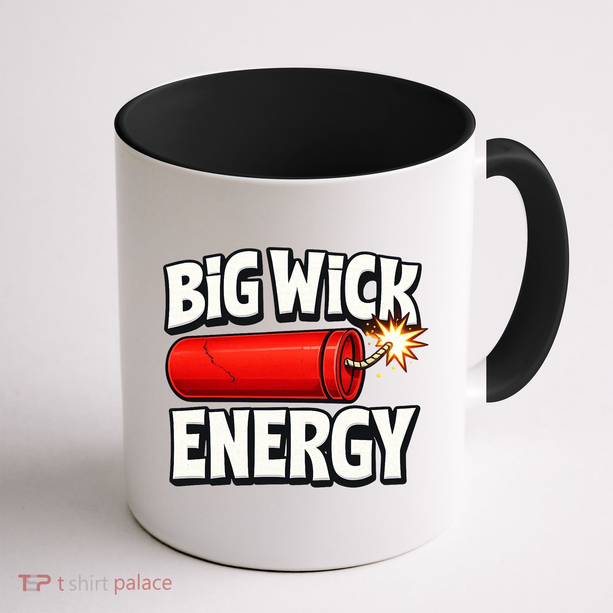 Big Wick Energy 4th Of July Funny Coffee Mug