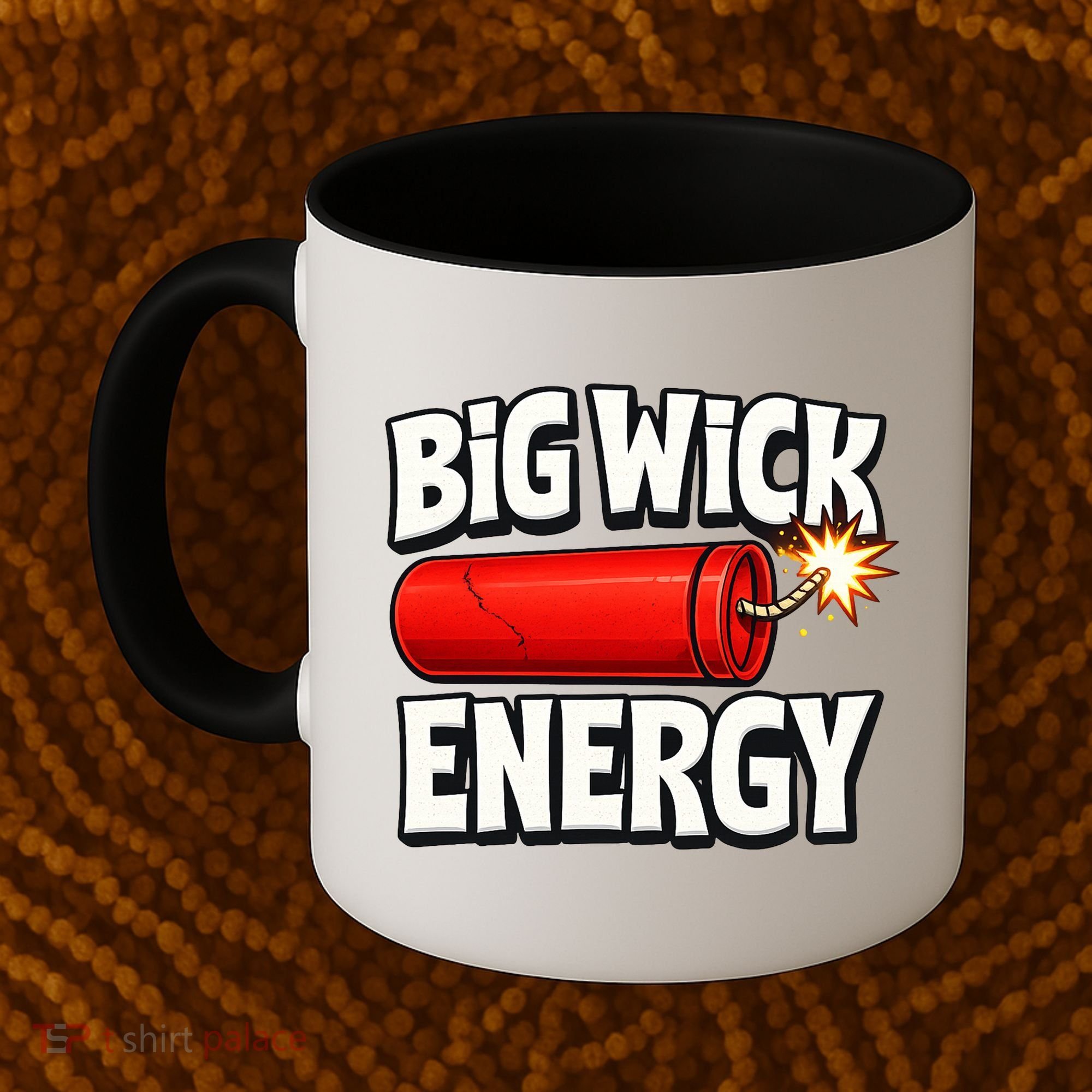 Big Wick Energy 4th Of July Funny Coffee Mug