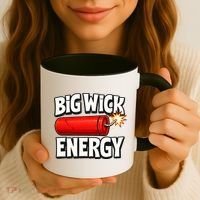 Big Wick Energy 4th Of July Funny Coffee Mug thumb 3