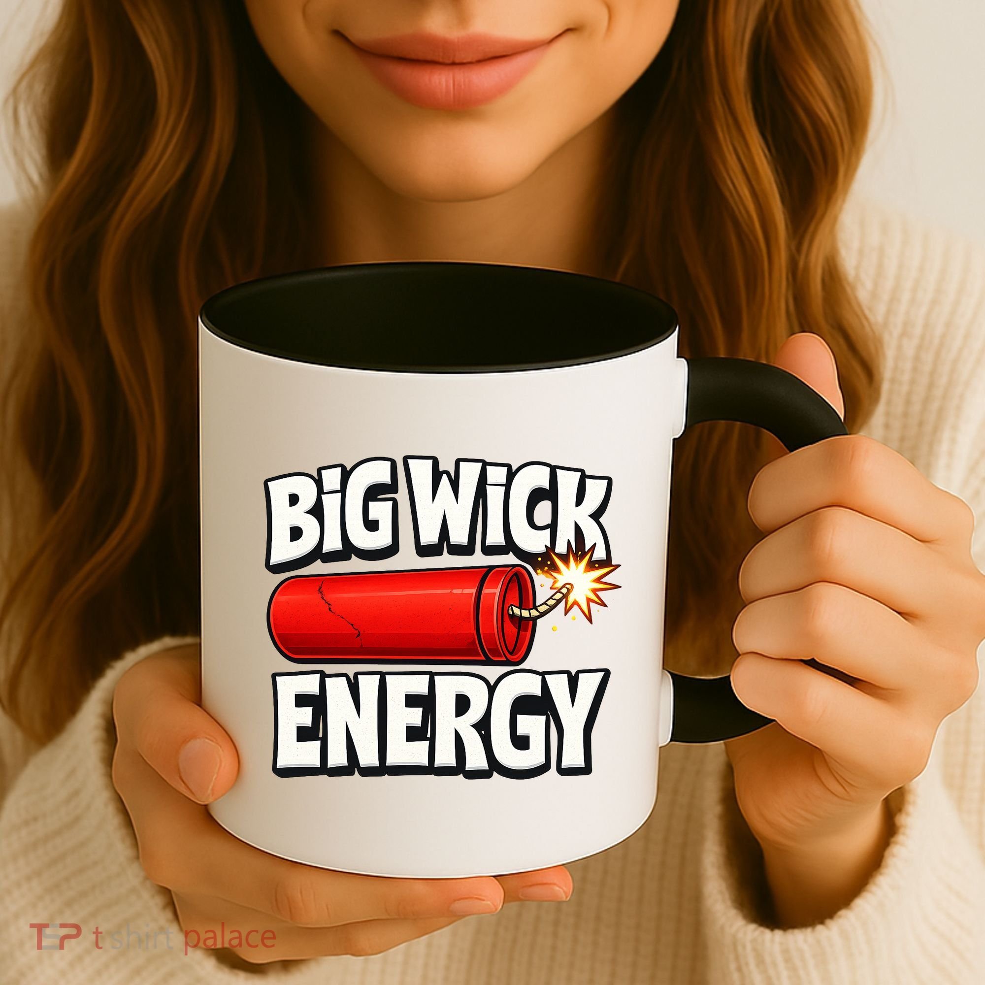 Big Wick Energy 4th Of July Funny Coffee Mug