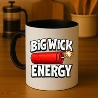 Big Wick Energy 4th Of July Funny Coffee Mug thumb 4