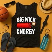 Big Wick Energy 4th Of July Funny Tank Top thumb 4