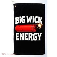 Big Wick Energy 4th Of July Funny Golf Towel thumb 0