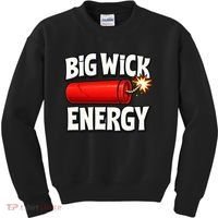 Big Wick Energy 4th Of July Funny Kids Sweatshirt thumb 0
