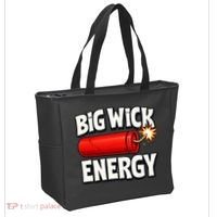 Big Wick Energy 4th Of July Funny Tote Bag thumb 2
