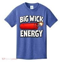 Big Wick Energy 4th Of July Funny Kids T-Shirt thumb 0