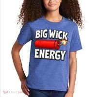 Big Wick Energy 4th Of July Funny Kids T-Shirt thumb 2