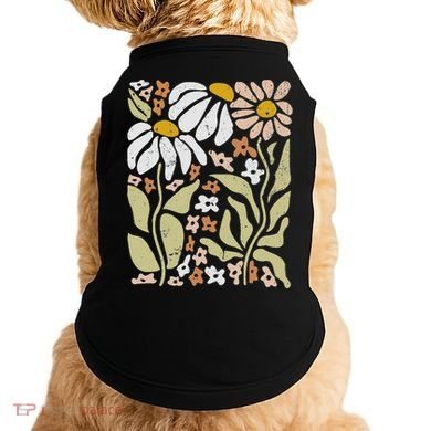 Boho Wildflowers Floral Nature Flower Doggie Tank