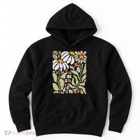 Boho Wildflowers Floral Nature Flower Hoodie thumb 0