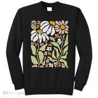 Boho Wildflowers Floral Nature Flower Sweatshirt thumb 0