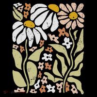 Boho Wildflowers Floral Nature Flower Sweatshirt thumb 3