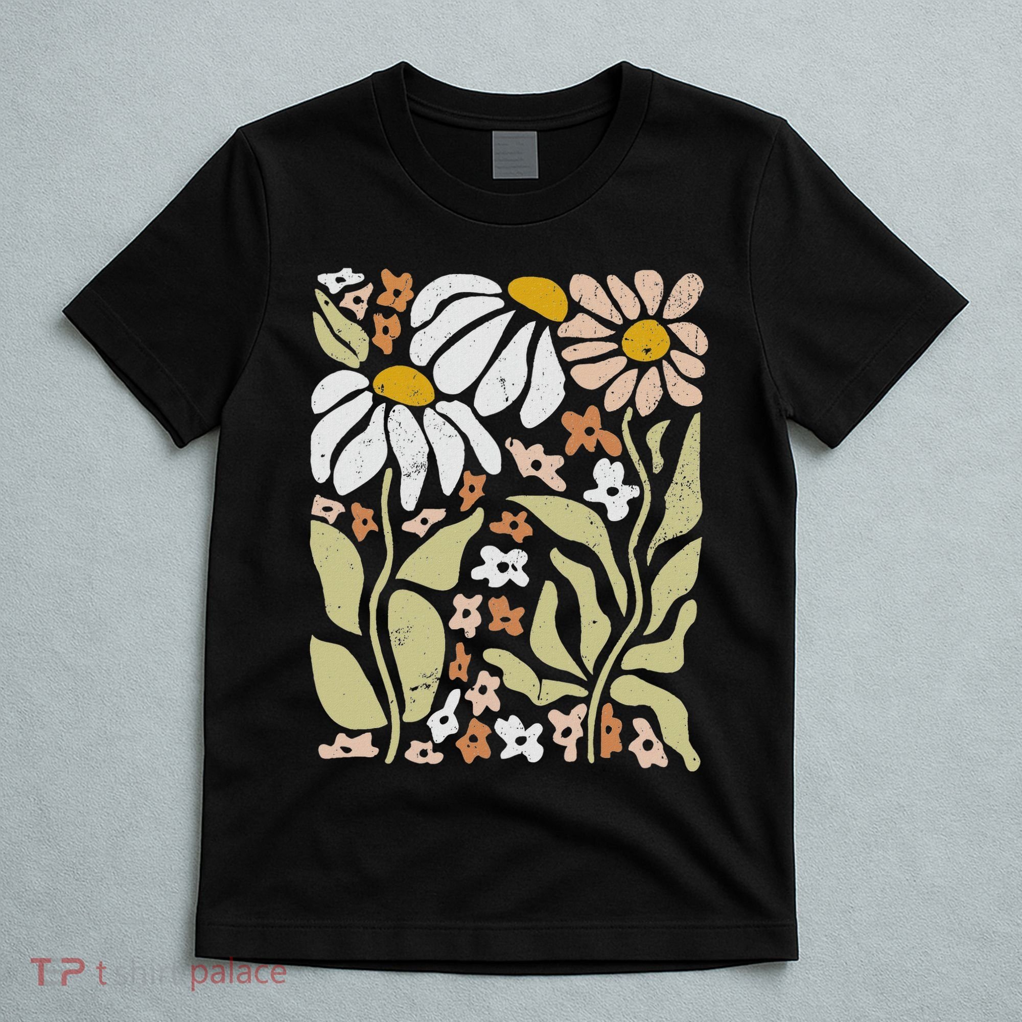 Boho Wildflowers Floral Nature Flower T-Shirt