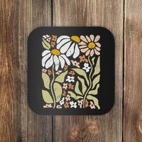 Boho Wildflowers Floral Nature Flower Coaster thumb 0