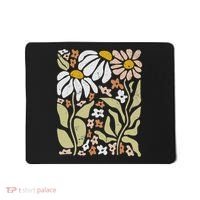 Boho Wildflowers Floral Nature Flower Mousepad thumb 0