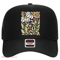 Boho Wildflowers Floral Nature Flower Hat thumb 0